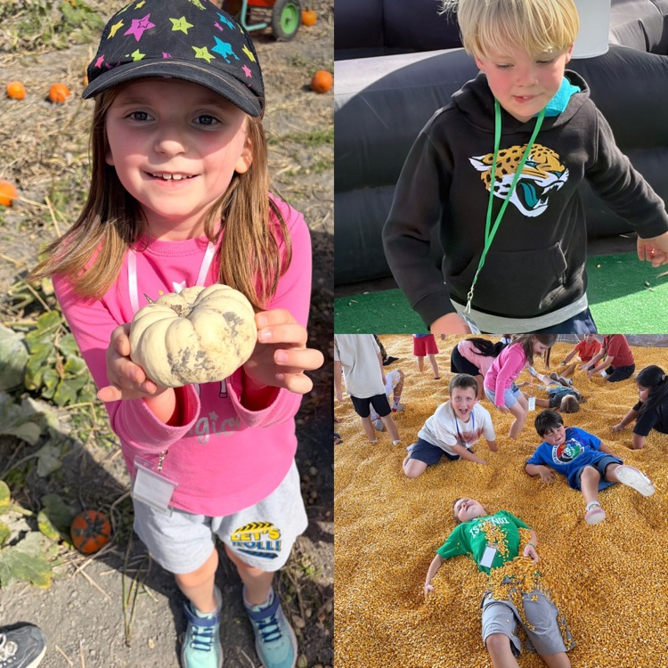2nd graders exploring different activities on their field trip to Cross E. Ranch