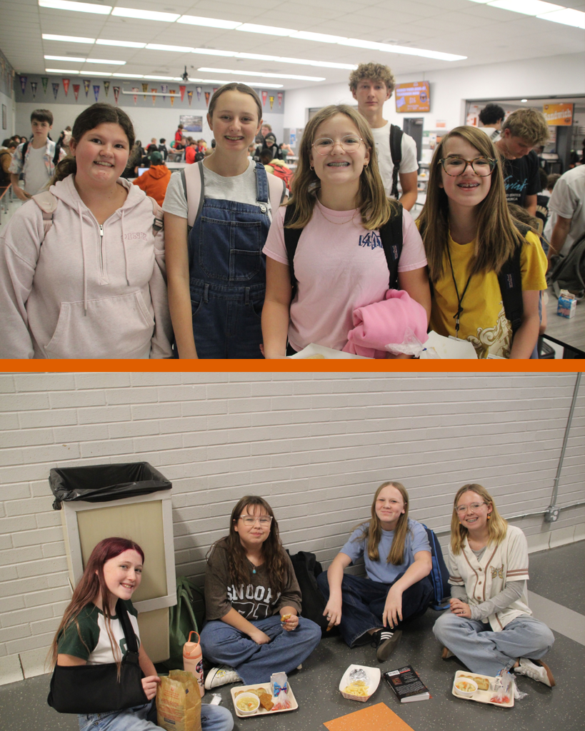 Students at lunch