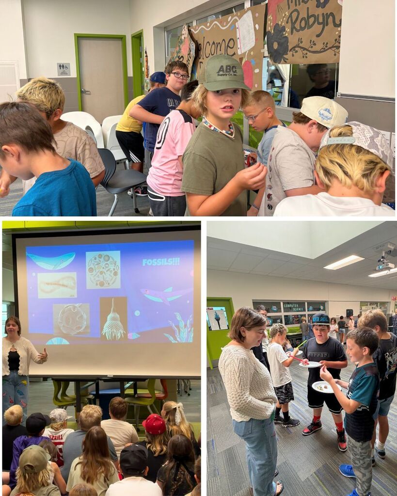 Odyssey students explored sunflowers, learned about soil coring, participated in Math Café and kindergarten buddy activities, and enjoyed a class trip to the zoo.