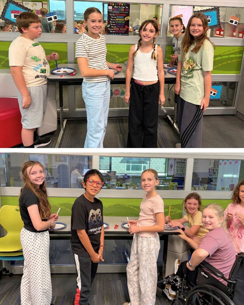 Odyssey students explored sunflowers, learned about soil coring, participated in Math Café and kindergarten buddy activities, and enjoyed a class trip to the zoo.