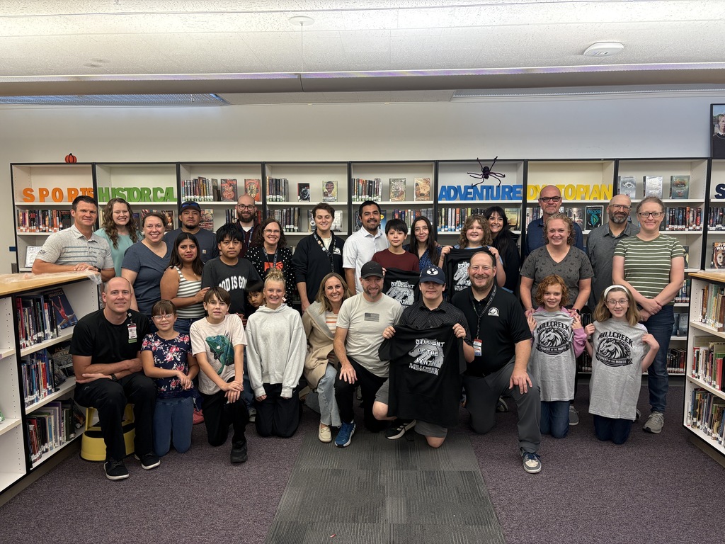 Students of the Month and families
