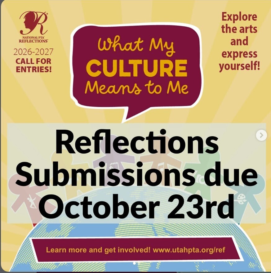 Reflections Submissions due Oct 23