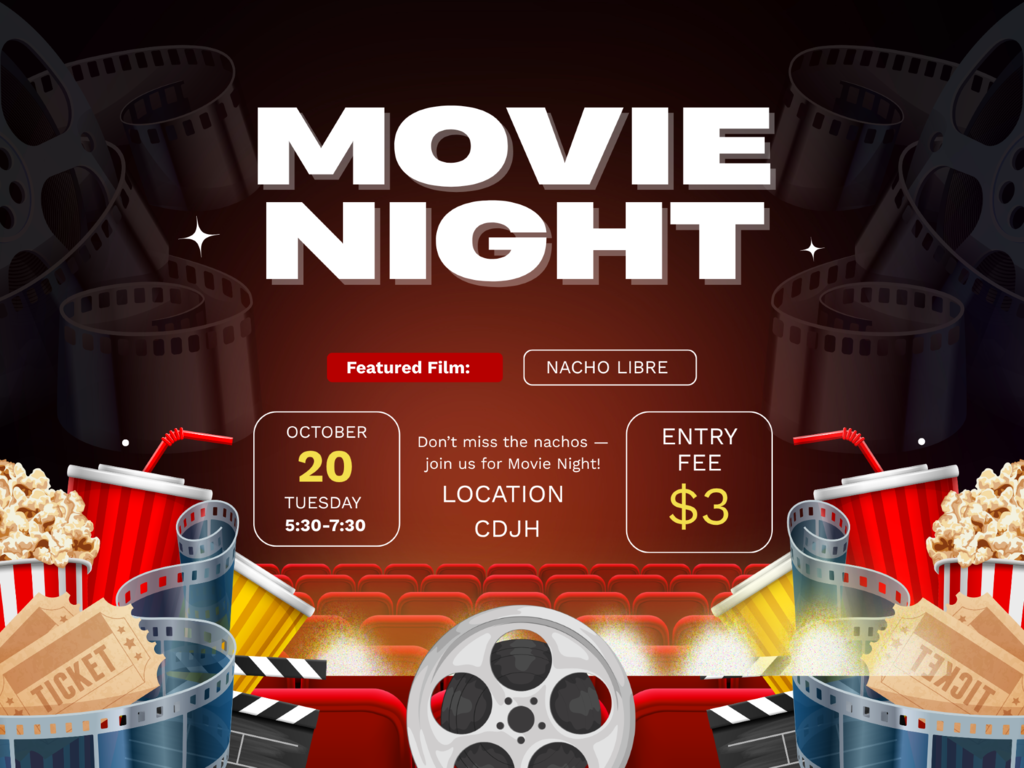 Movie Night at Central Davis October 20 5:30pm