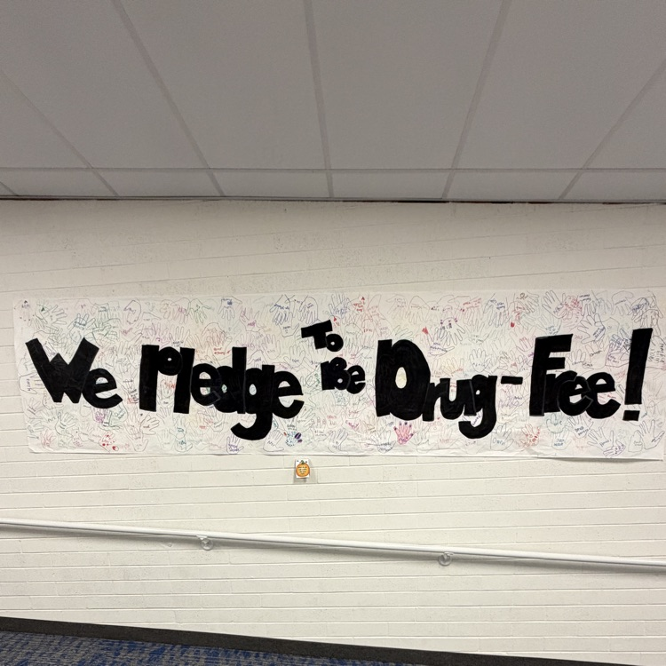 I pledge to be drug free