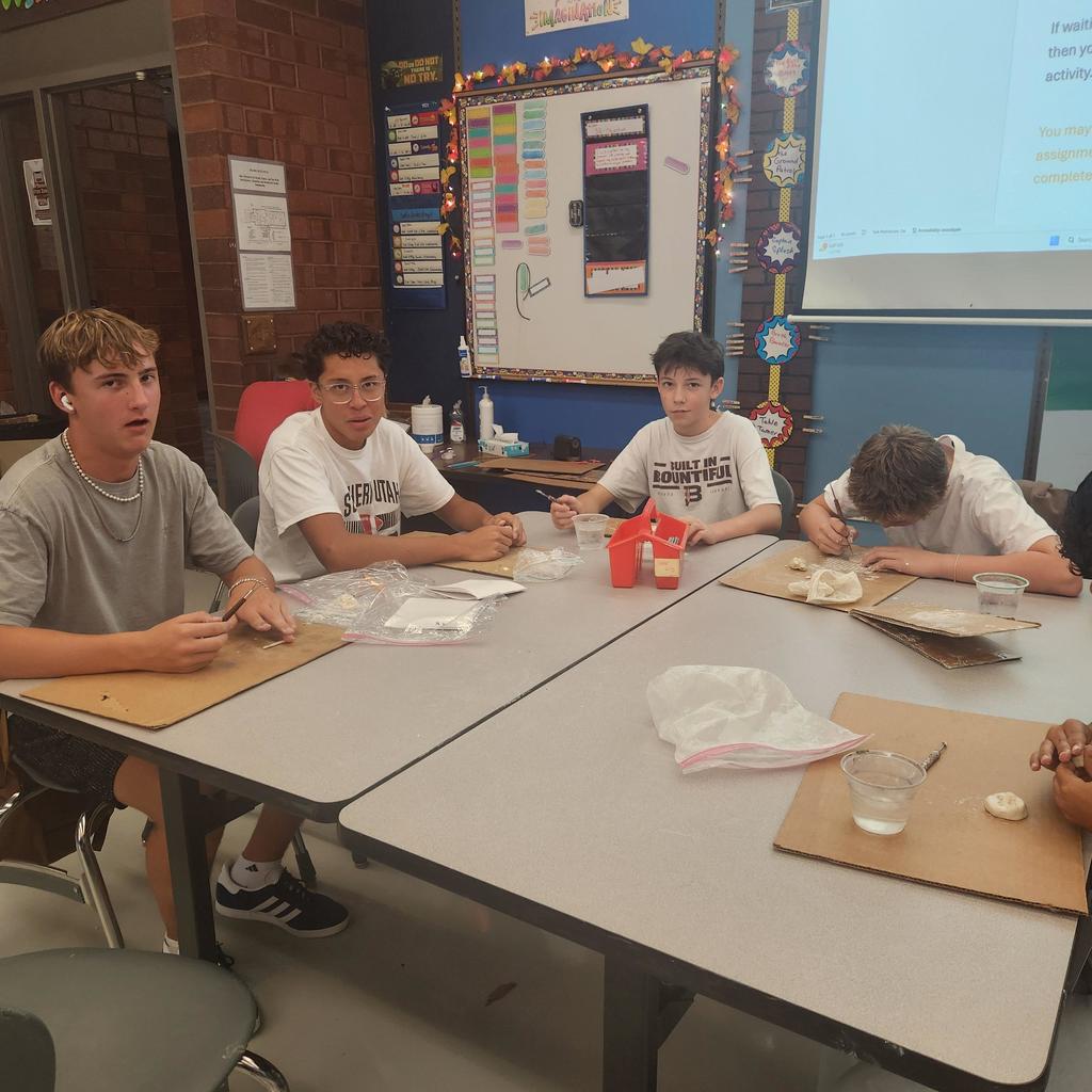 Students working picture