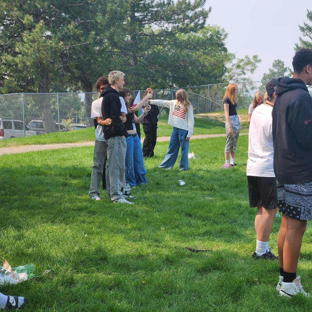 Students working picture