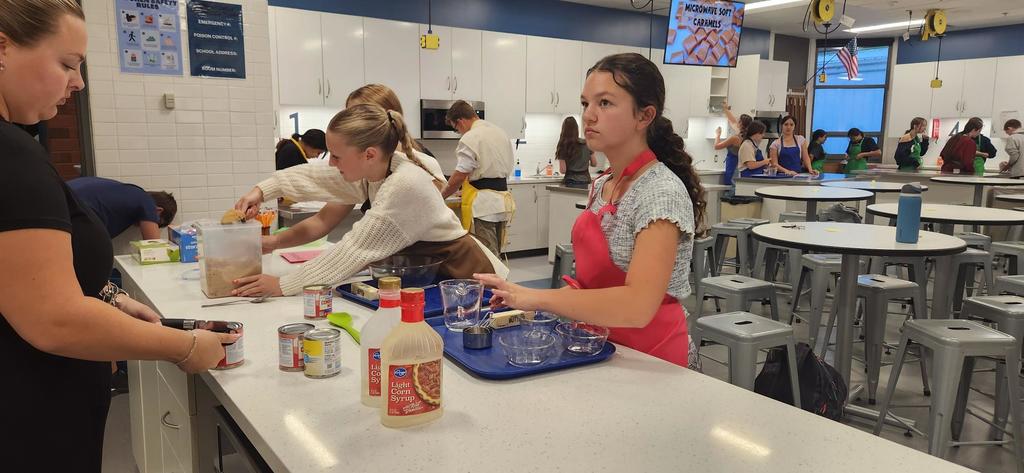 Students working picture