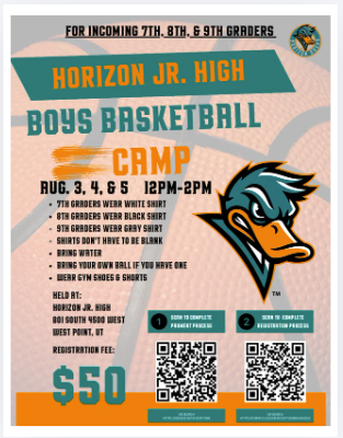 Boy's BB Camp Flyer