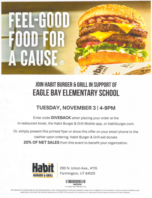 Eagle Bay Habit Burger Night