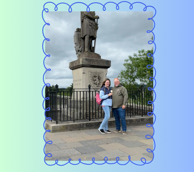 Angie in Scotland