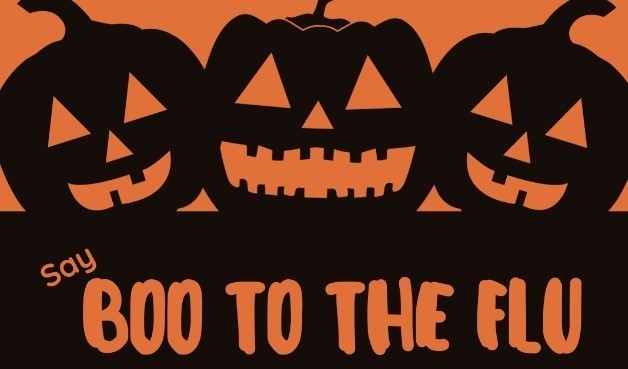 Boo to the FLU graphic