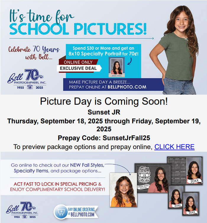 Picture Day Flyers
