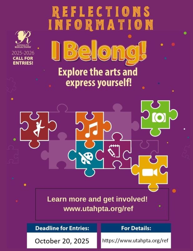 Reflection Information. I Belong. Learn more and get involved. Deadline due October 20, 25