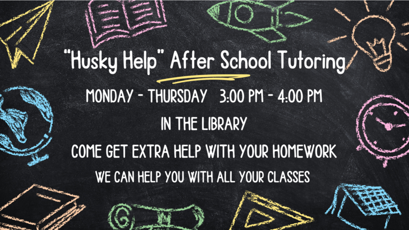 Husky Help Mondays through Thursdays