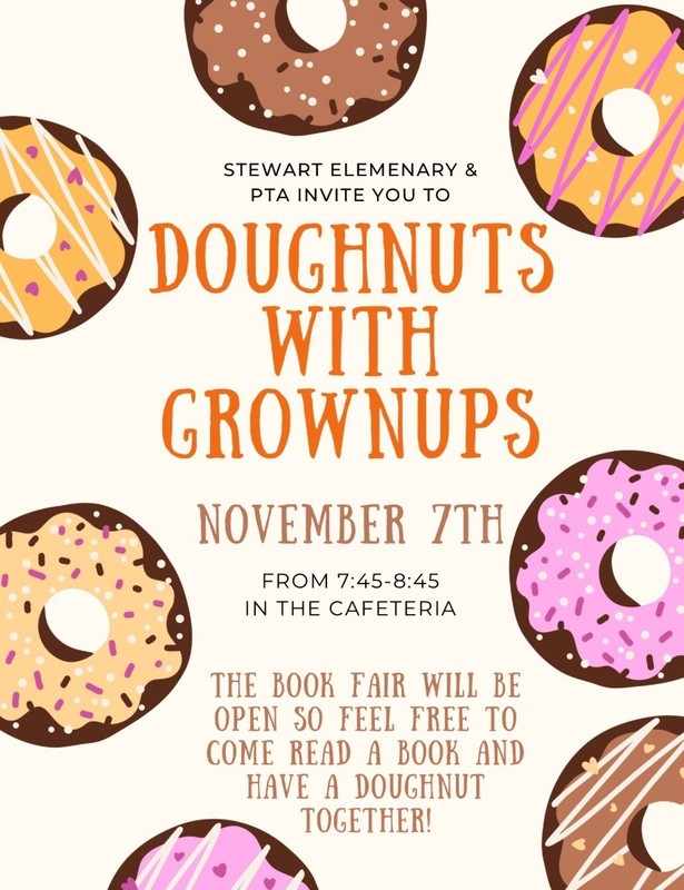 DOughnuts with Grownups November 7th