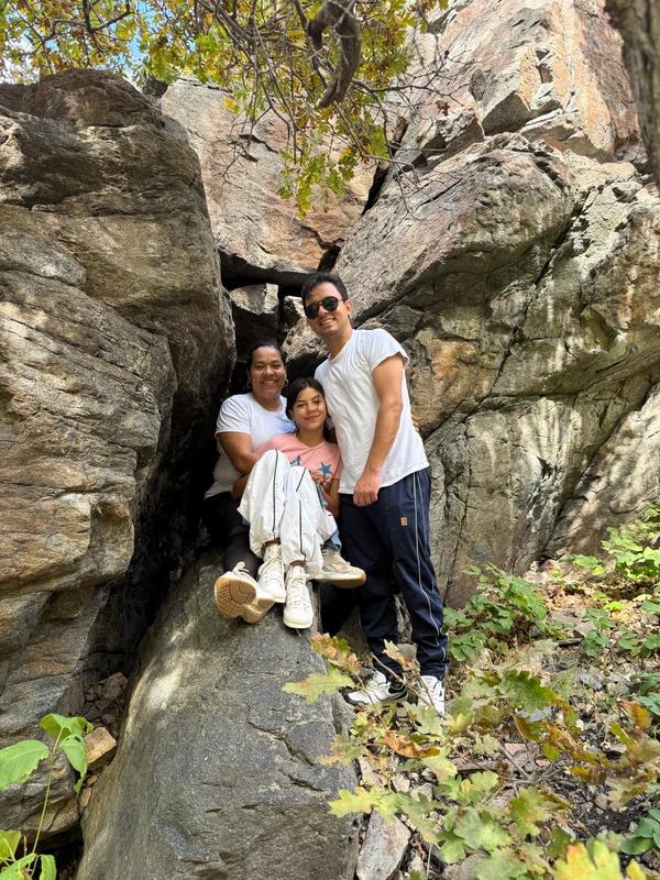 Cristian Montes hiking photo