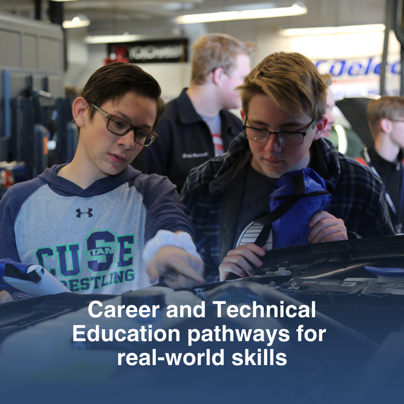 Career and technical education pathways for real-world skills