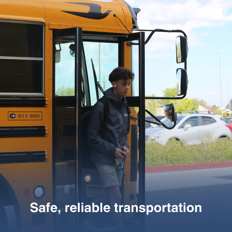 Safe, reliable transportation