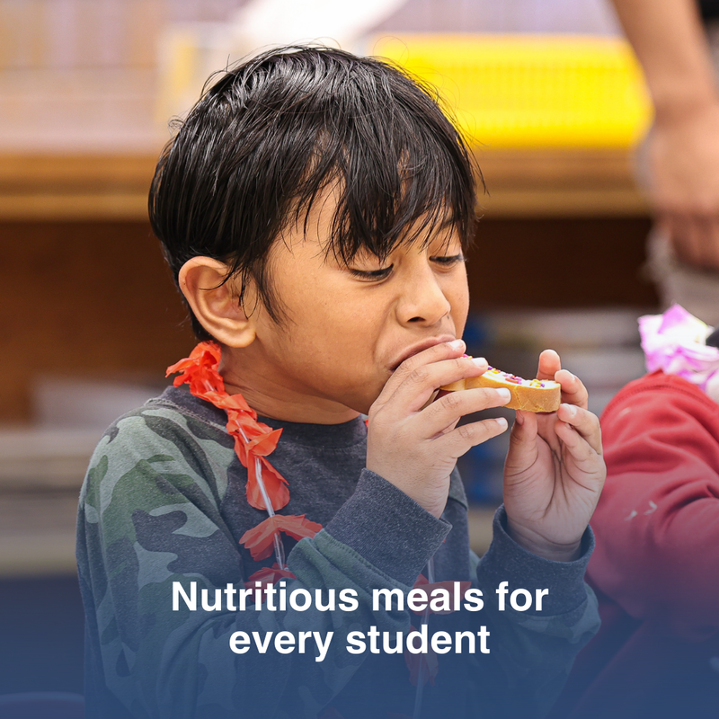 Nutritious means for every student