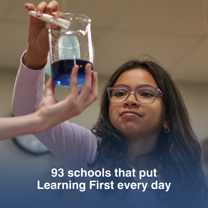 93 schools that put Learning First every day