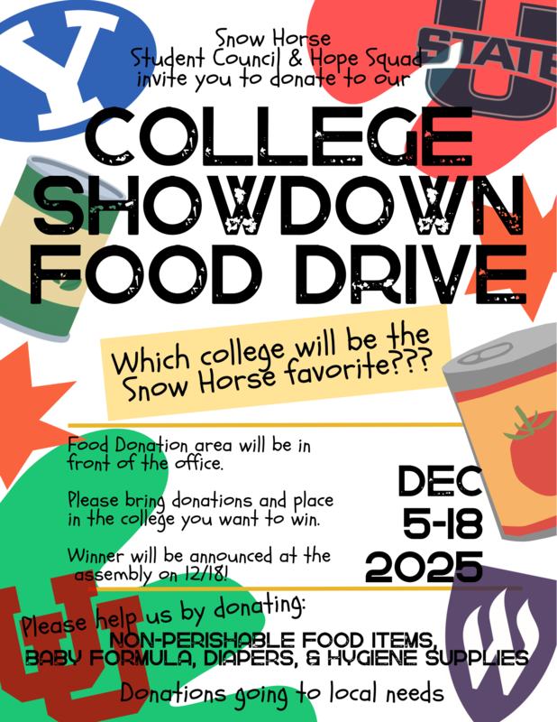 Flyerr for food drive