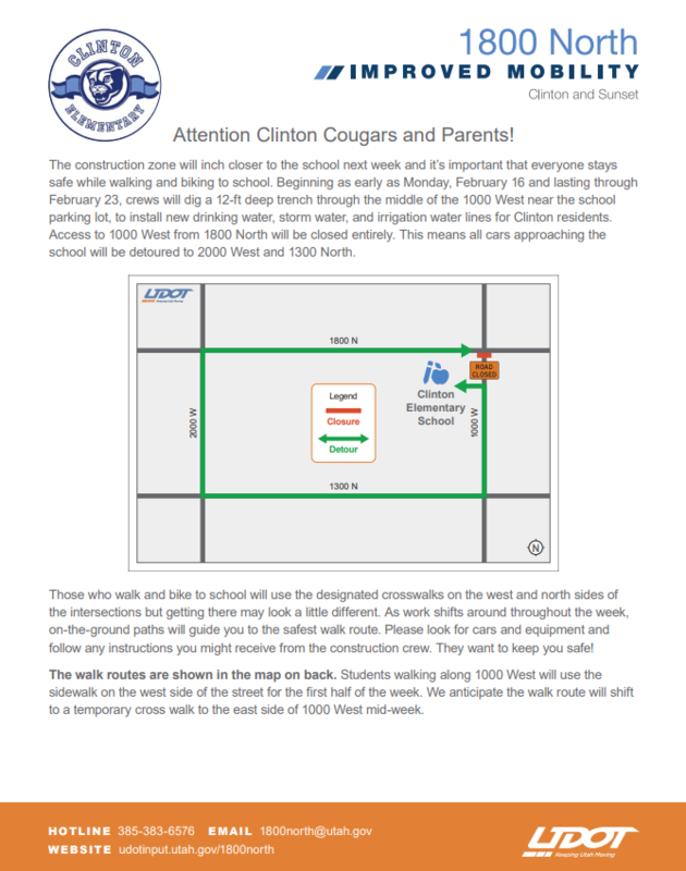 Attention Clinton Cougars and Parents!