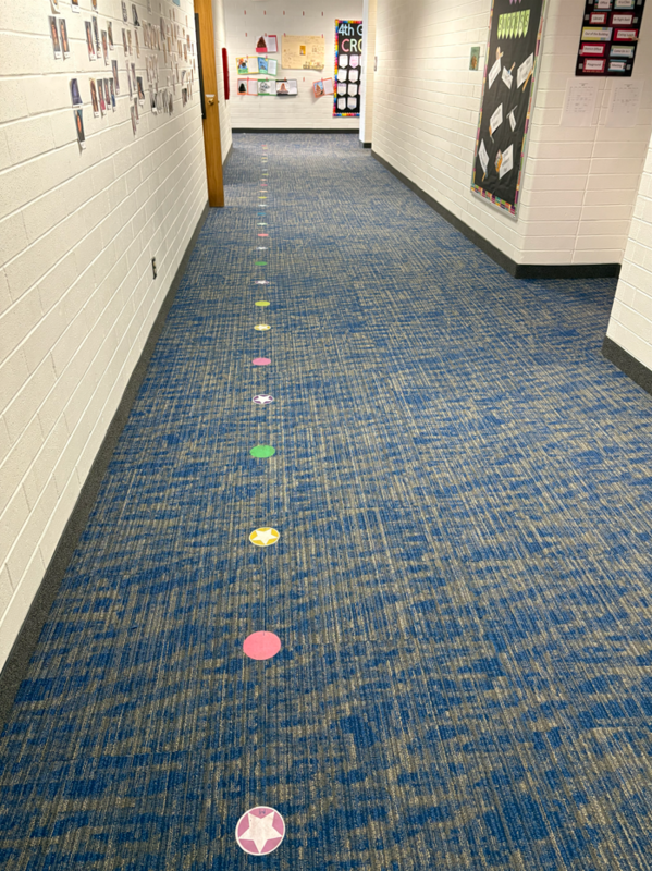 Clinton Elementary Hallway