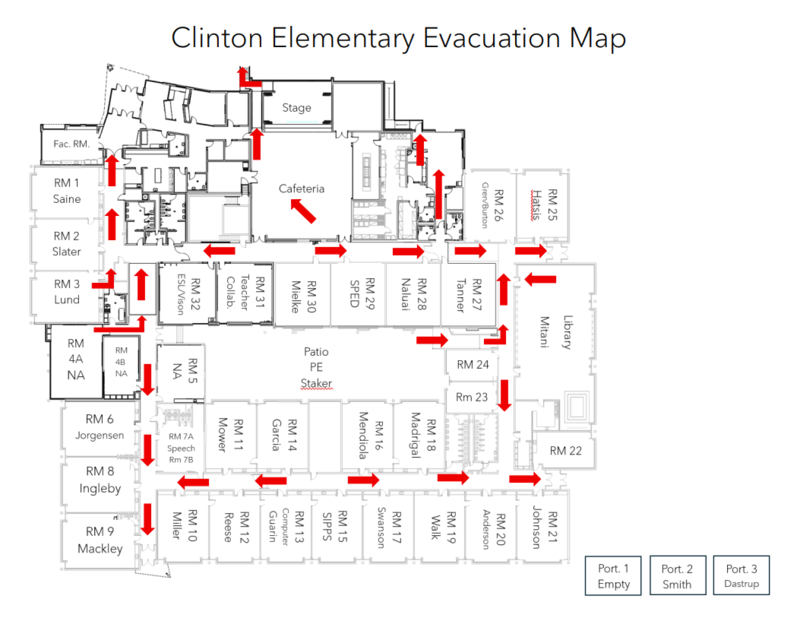 Evacuation Map