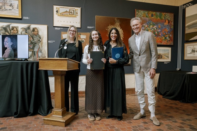 Lexi at Award Ceremony