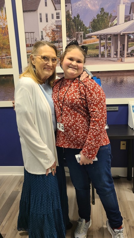 Students at JA City, a work simulation experience.