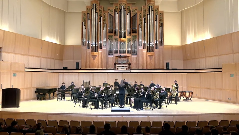 Symphonic Band at the Utah State Band Festival