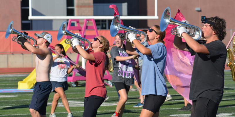 Farmington High marching band