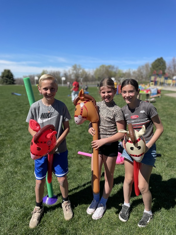 we had horse races during Hope Week fun