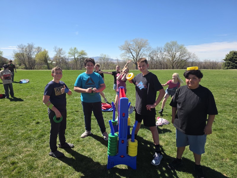 Wednesday during Hope Week we had game stations