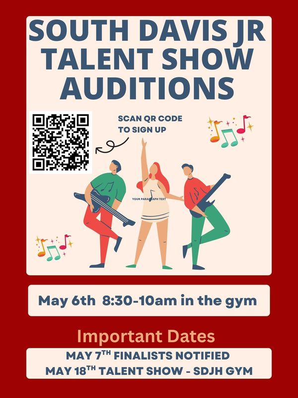 talent show audtions flier