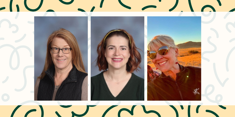 Photo collage of the three Bountiful Elementary third grade teachers for 2026-2027 school year