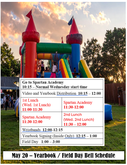 field day bell schedule