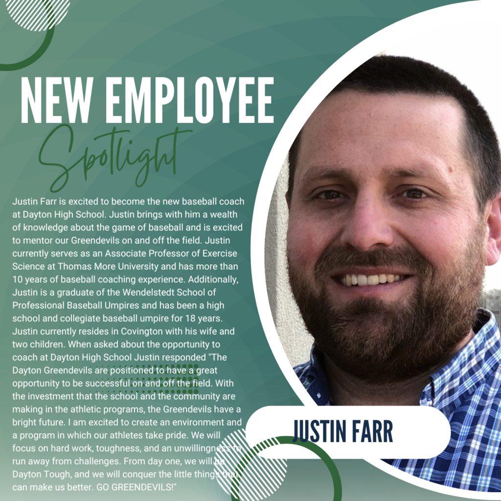 New Employee Spotlight - Justin Farr