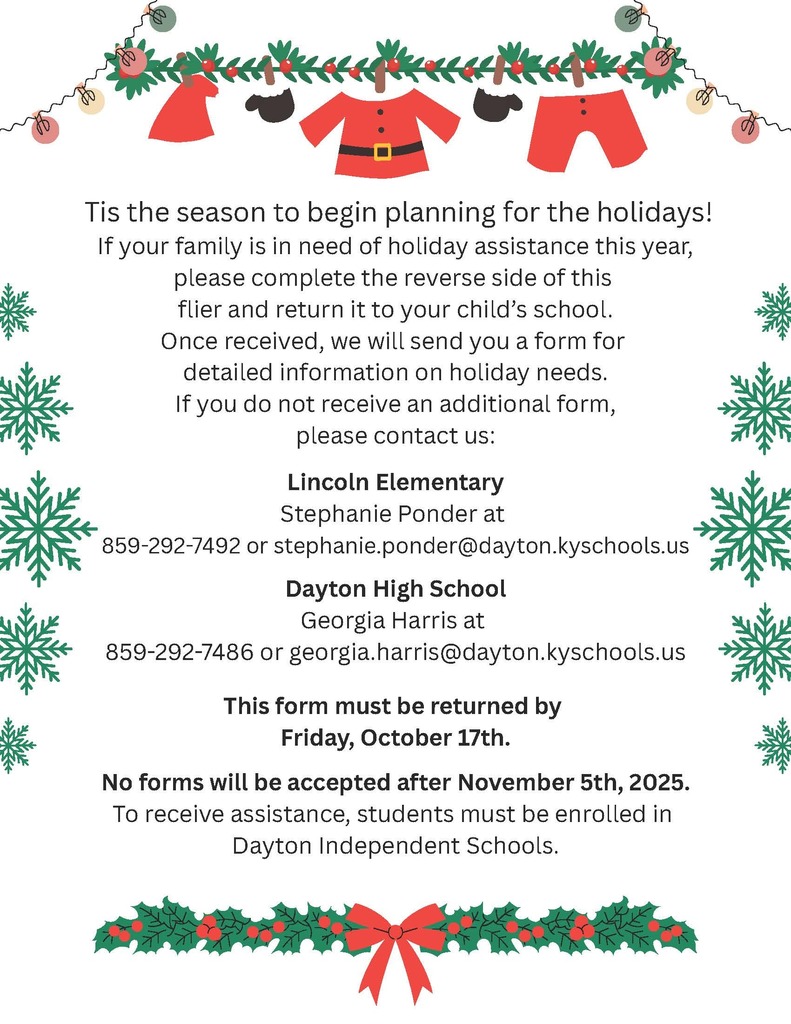 Christmas Intent Form