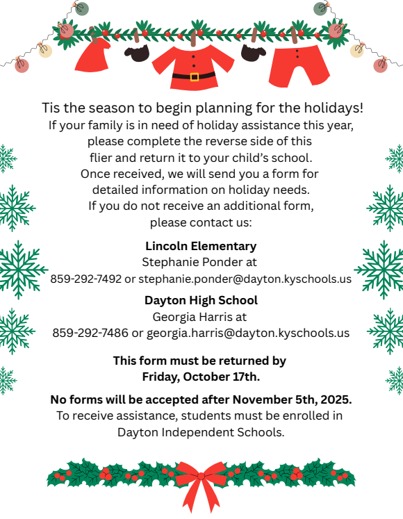 Christmas Intent Flier