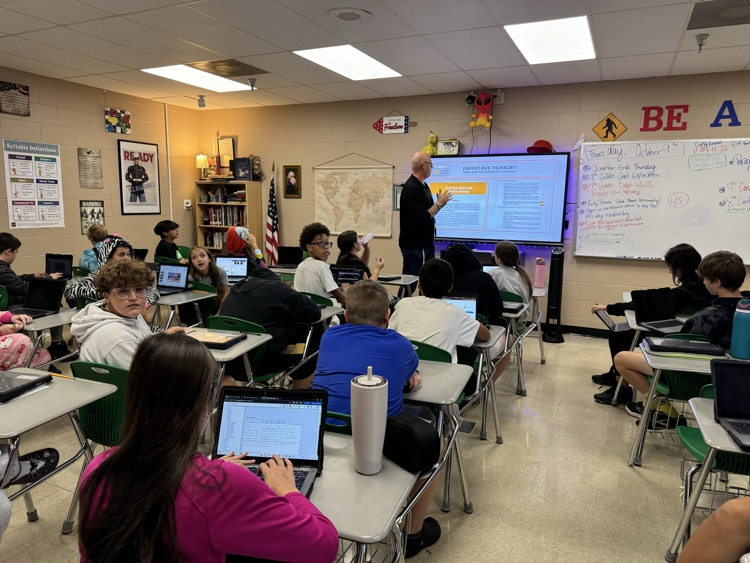 DHS Energy Bus Thursday