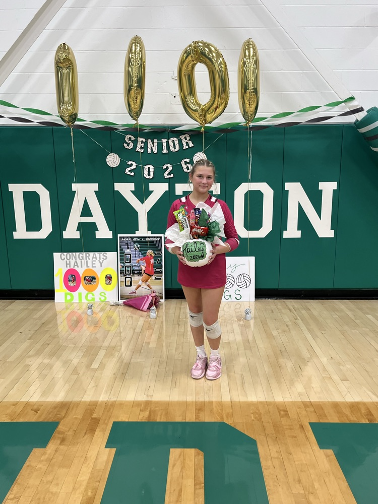 Hailey 1000th career dig