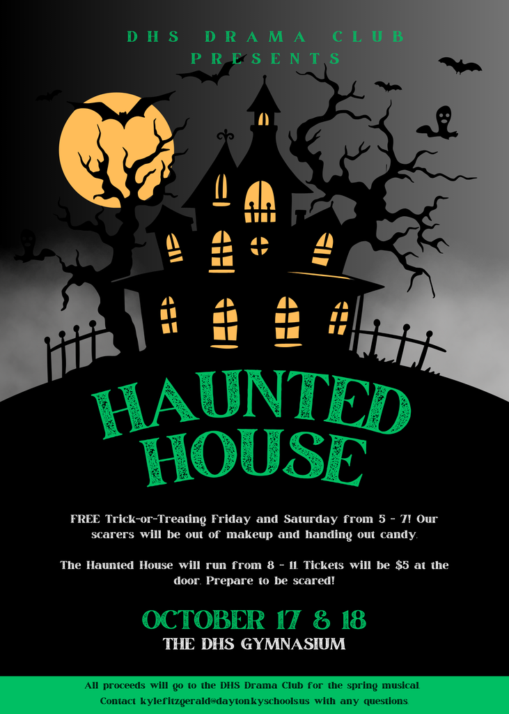DHS Haunted House Flier