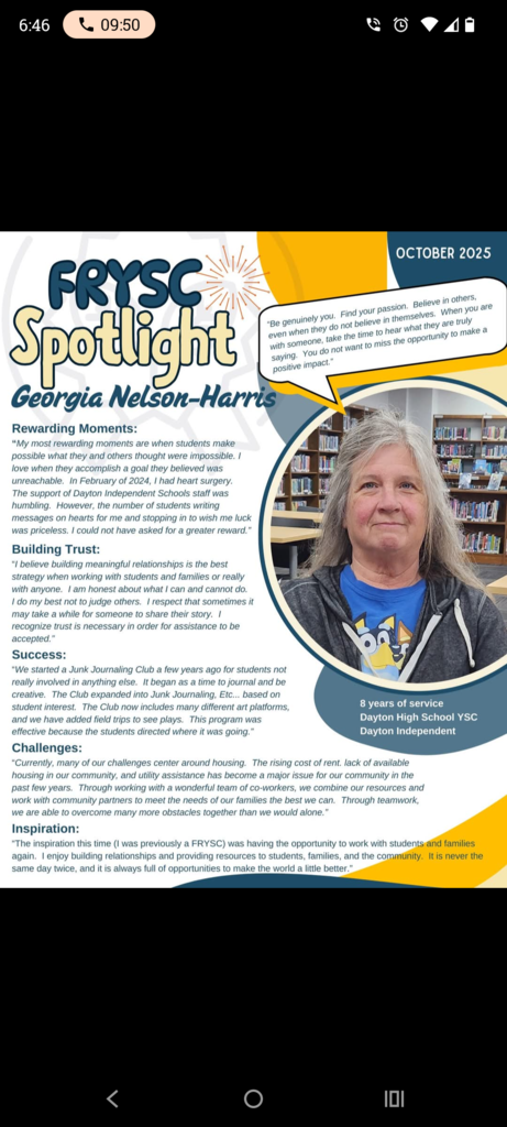 Georgia Harris - Spotlight