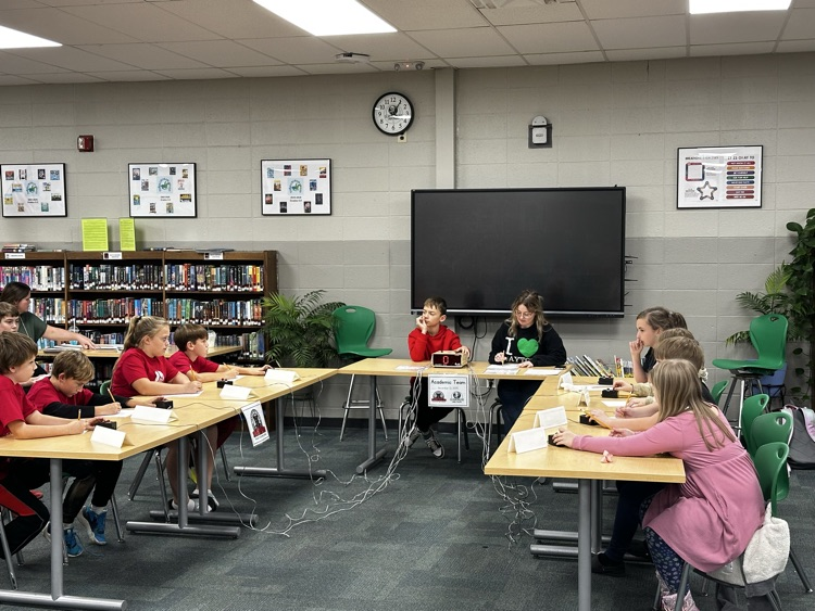 Two academic teams competing.