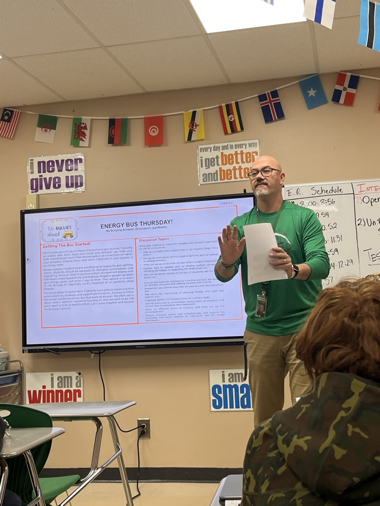 DHS Energy Bus Thursday