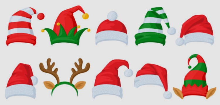 holiday hair and hat day 