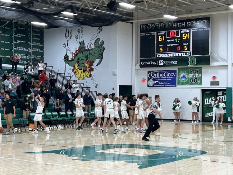 DHS Varsity boy basketball