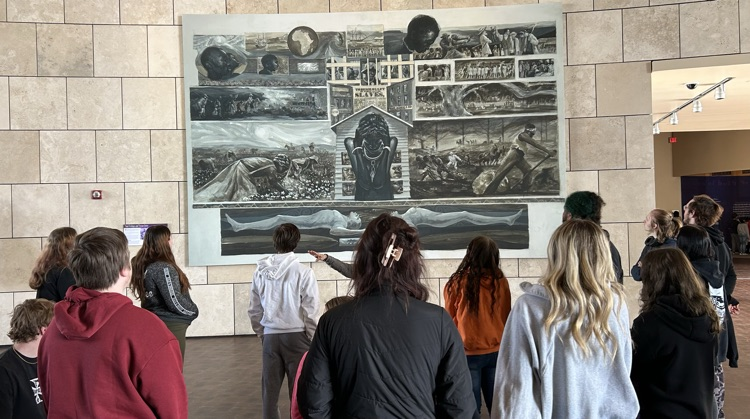 DHS students at the Cincinnati Freedom Center