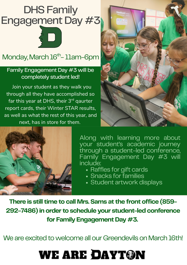 DHS Family Engagement Day #3